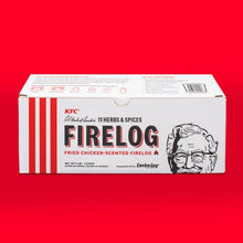 Load image into Gallery viewer, Five Kentucky Fried Chicken Firelog | KFC Firelog Limited-Edition 11 Herbs & Spices