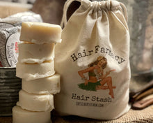 Load image into Gallery viewer, Bag + Goat Milk Shampoo Soap Bars | Travel Size