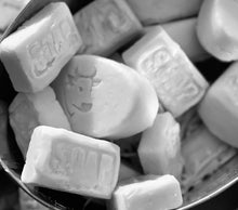 Load image into Gallery viewer, Guest Soap, Cowboy Coffee + Cream, Jersey Tomato, Dandelion, Coffee + Cream Scrub, Hemp Milk, Manuka Honey, Six Travel Size,