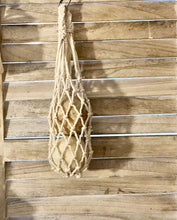 Load image into Gallery viewer, Boho Round Goat Milk Soap Balls + Macrame Cotton Sack