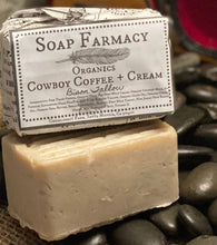 Load image into Gallery viewer, Bison Tallow + Organic Goat Milk Cream Bar Soap, Cowboy Coffee and Cream, Ground Free