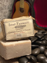 Load image into Gallery viewer, Bison Tallow + Organic Goat Milk Cream Bar Soap, Cowboy Coffee and Cream, Ground Free