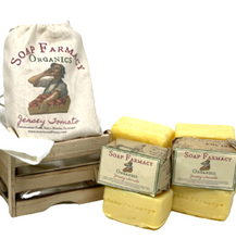 Load image into Gallery viewer, Jersey Tomato Soap | Raw Jersey Wildflower Pine Barren Honey, Complexion + Body Tomato Soap Bar