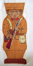 Load image into Gallery viewer, WWI 1915 Soldier Rag Doll No. 3 Hulbert Fabrics Cloth Rag Doll Panel