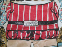 Load image into Gallery viewer, British 1912-1913 Dean's Peggie and Teddie Cloth Rag Dolls Uncut Panel