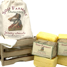 Load image into Gallery viewer, Jersey Tomato Soap | Raw Jersey Wildflower Pine Barren Honey, Complexion + Body Tomato Soap Bar