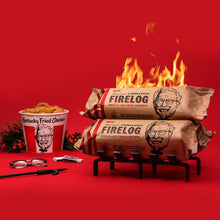 Load image into Gallery viewer, Five Kentucky Fried Chicken Firelog | KFC Firelog Limited-Edition 11 Herbs &amp; Spices

