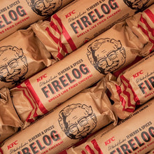 Load image into Gallery viewer, Five Kentucky Fried Chicken Firelog | KFC Firelog Limited-Edition 11 Herbs &amp; Spices
