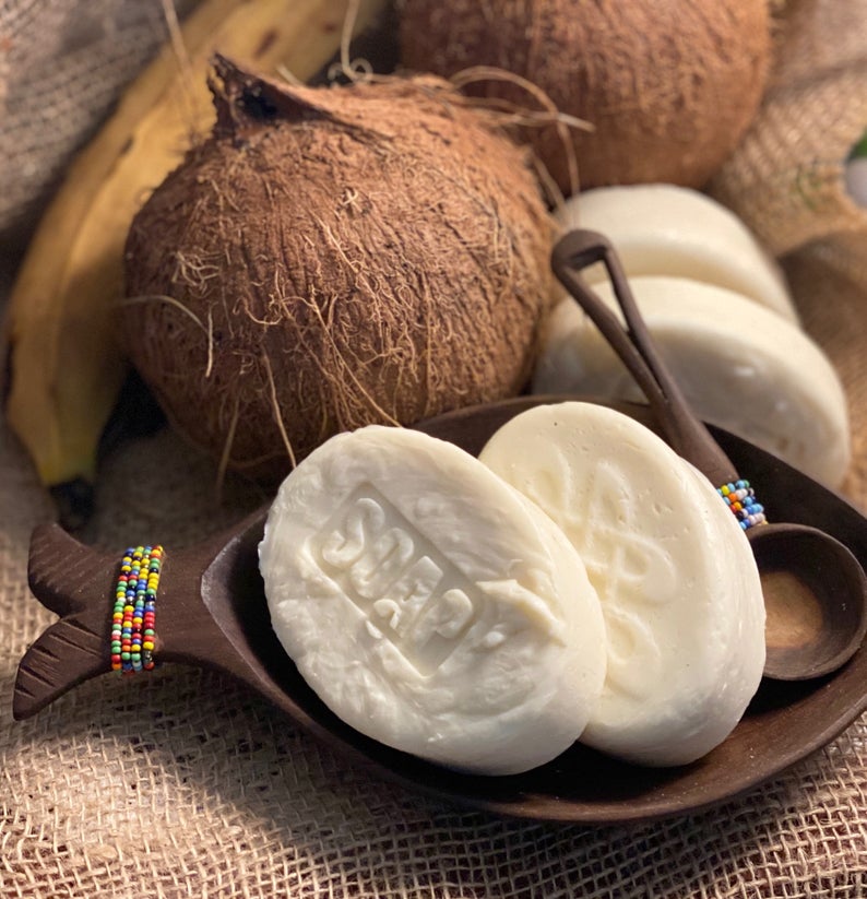 Creamy Coconut Milk Soap | Natural Scent Single Pack