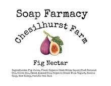 Load image into Gallery viewer, Fig Nectar + Goat Milk Tallow Soap, Natural Scent, 3 Pack

