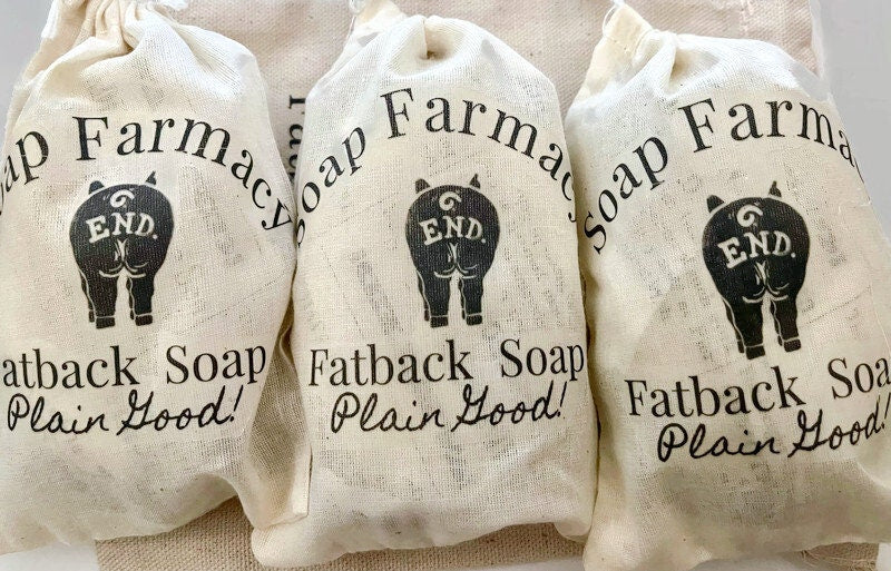 Plain Good Tallow + Milk Soap, Fatback Soap, Organic Goat Milk + Donkey Milk Soap Bars