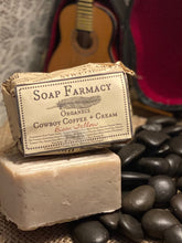 Load image into Gallery viewer, Bison Tallow + Organic Goat Milk Cream Bar Soap, Cowboy Coffee and Cream, Ground Free
