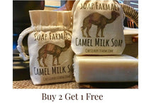 Load image into Gallery viewer, Camel Milk Soap, Unscented Milk Soap
