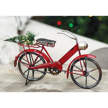 Load image into Gallery viewer, Decorative Bicycle with Lit Tree | Vintage-Style 11x6 Inches | Table, Desk, Mantle Decor
